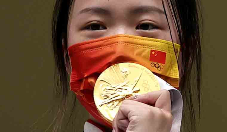 China S Yang Wins First Gold Medal Of Tokyo Olympics In Women S M