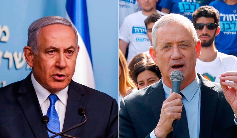 Israel S Netanyahu Gantz Agree To Explore Unity Govt In First Meeting