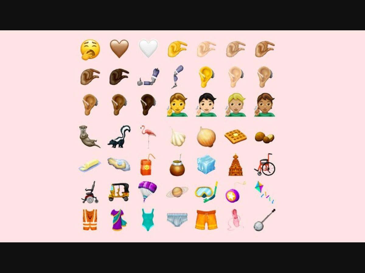 The existing hand emojis according to unicode 12.0