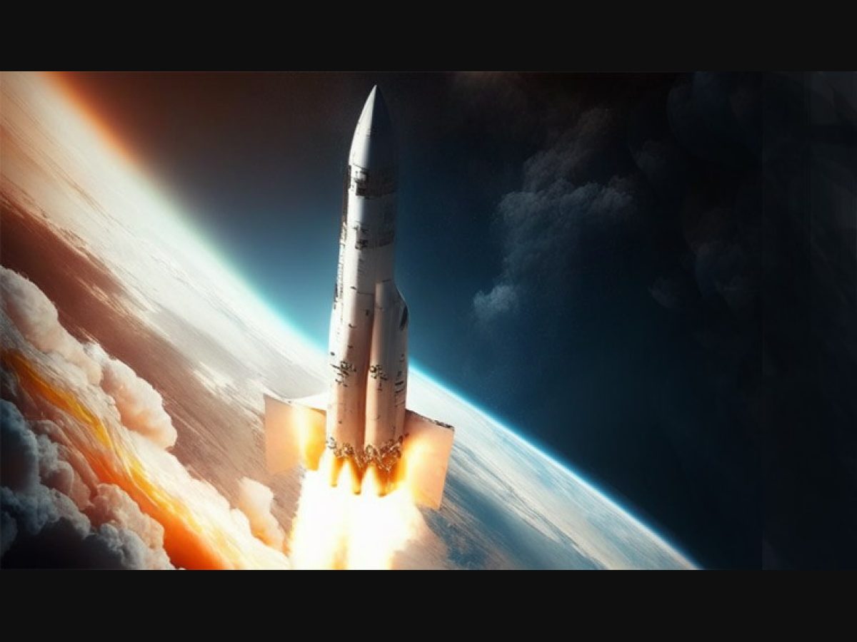 outer space rockets