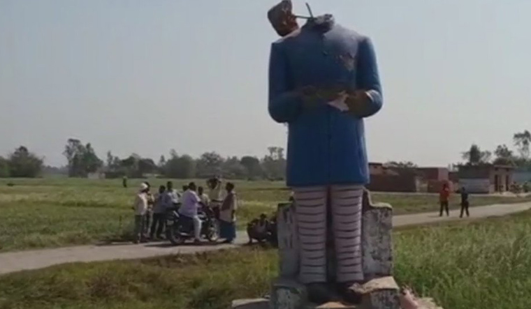 Another Ambedkar Statue Vandalised In Uttar Pradesh - The Week