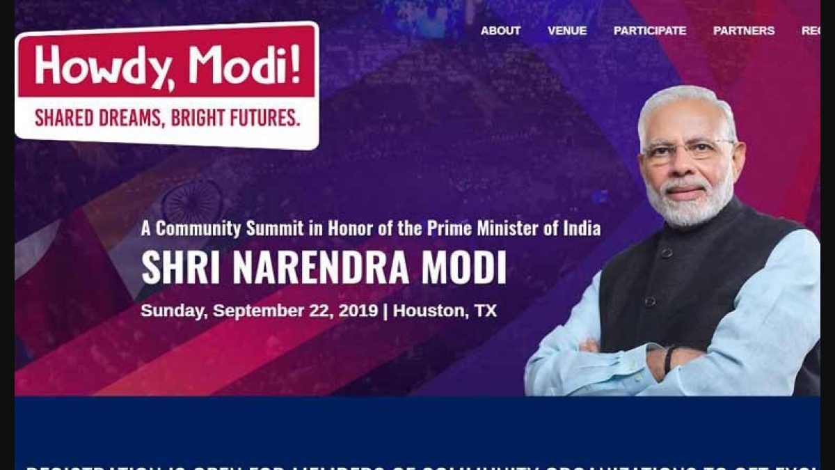 howdy modi organisers