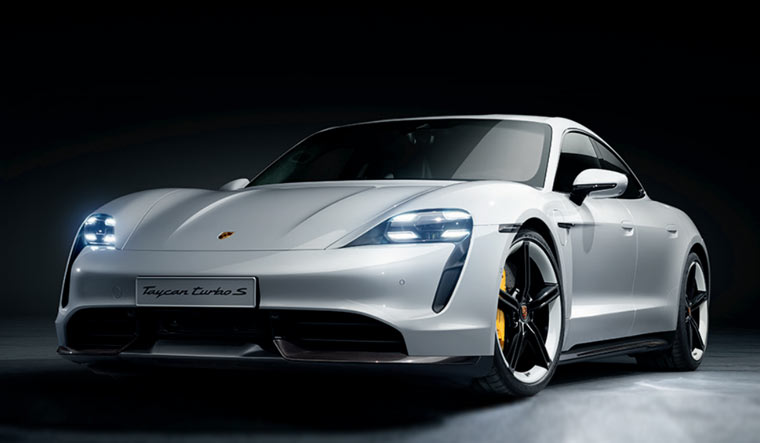 Porsche launches all-electric Taycan range in India; price starts at Rs ...