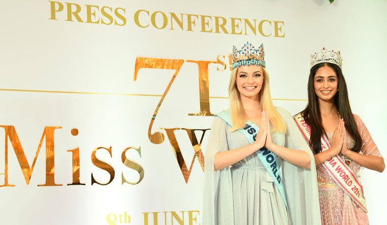 From Varanasi To Kashmir Miss World 2023 To Be A Multi City Event   Karolina Bielawska And Sini Shetty (1) 