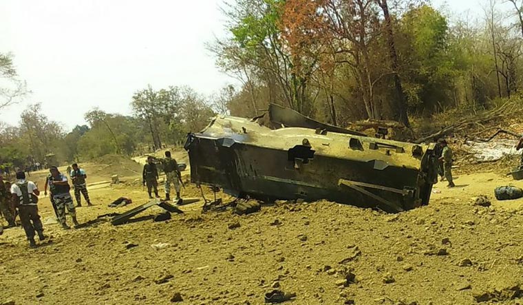 Nine CRPF Men Killed In Naxal Triggered Blast In Sukma - The Week