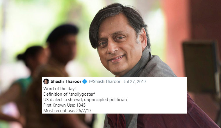 Shashi Tharoor Brings Snollygoster Back To Life With Retweet The Week 9500