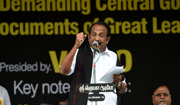 Vaiko convicted in sedition case before filing RS poll nomination - The Week