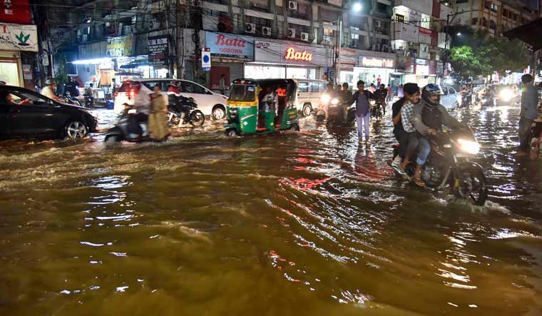 Hyderabad gets heaviest rains in 100 years - The Week