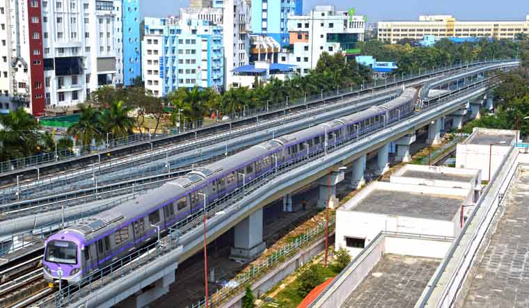 East West Metro inaugural run to be flagged off by Piyush Goyal today ...