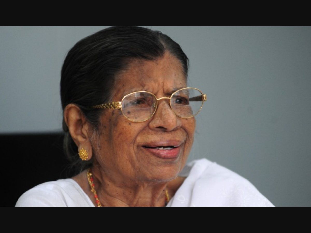 Kerala veteran leader K.R. Gouri Amma hospitalised, condition stable - The  Week