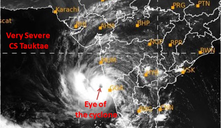 Tauktae Intensifies Into 'very Severe Cyclonic Storm'; Yellow Alert In ...