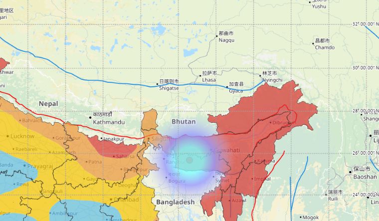 4.0-magnitude earthquake recorded in Meghalaya