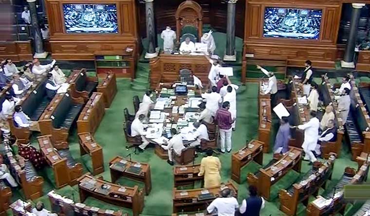 Lok Sabha Adjourned For The Day Amid Protests The Week 5955