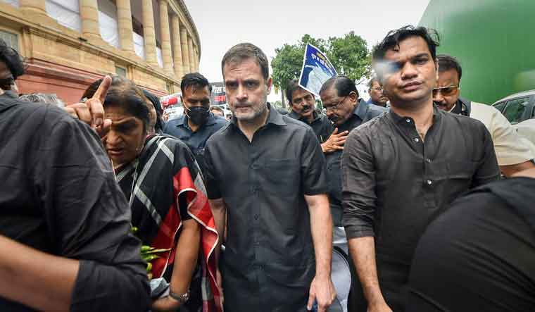 Rahul Gandhi Detained Amid Congress's Protest In Delhi- The Week