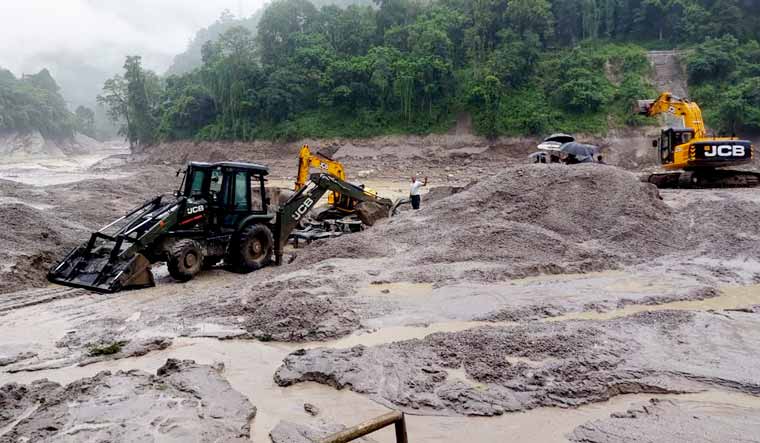 Sikkim Flash Floods Toll Rises Bodies Of 7 Soldiers Recovered From