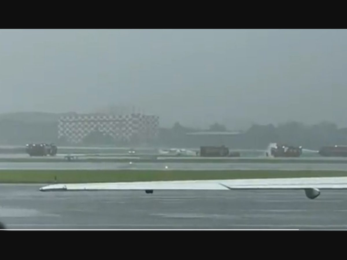 Private Plane Veers Off Mumbai Airport While Landing