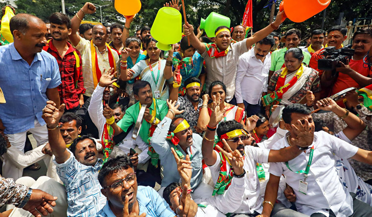 Cauvery Row: Amid Protests, CWRC Directs Karnataka To Release 3,000 ...