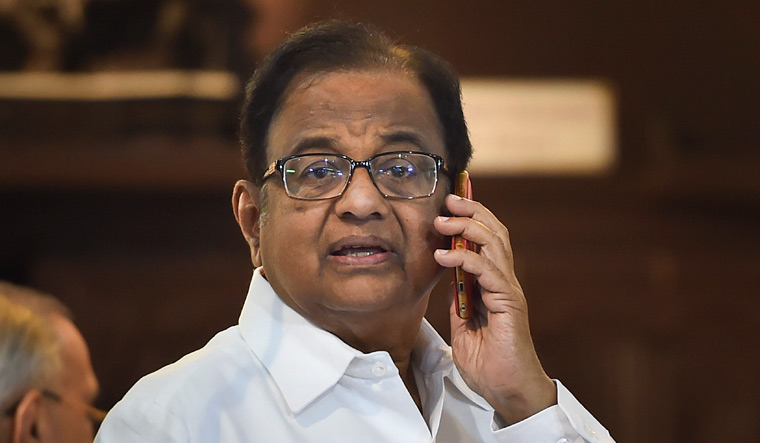 Congress Lawyers Protest Chidambaram's Appearance In Case Filed By ...