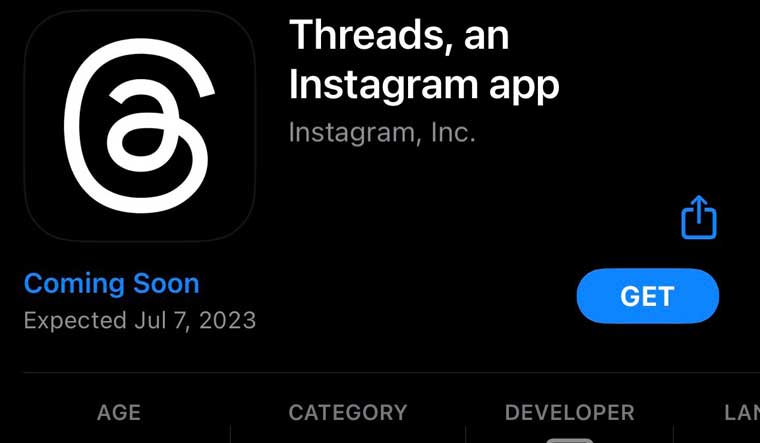 Threads, Meta's Rival To Twitter, To Be Launched On Thursday- The Week