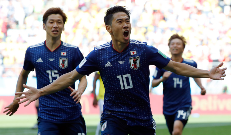 Japan stun Colombia 2-1 and make history - The Week