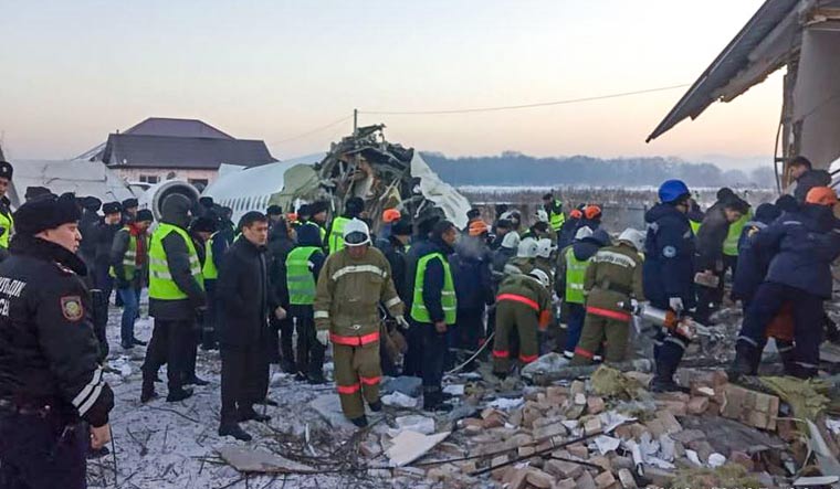 12 Killed As Plane Crashes In Kazakhstan But Many Survive - The Week