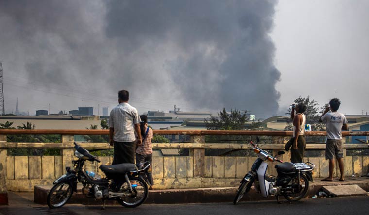 Myanmar: Food, fuel prices soar as protests escalate- The Week