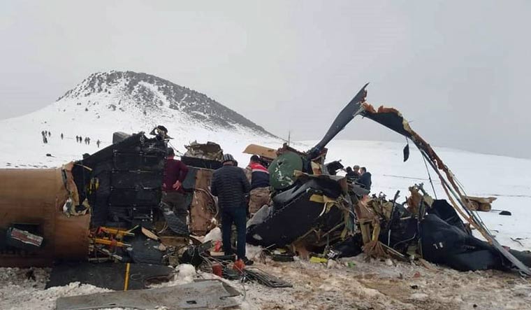 11 killed in military helicopter crash in Turkey - The Week