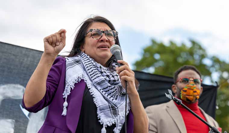 Rashida Tlaib: Palestinian-origin US lawmaker censured for defending ...