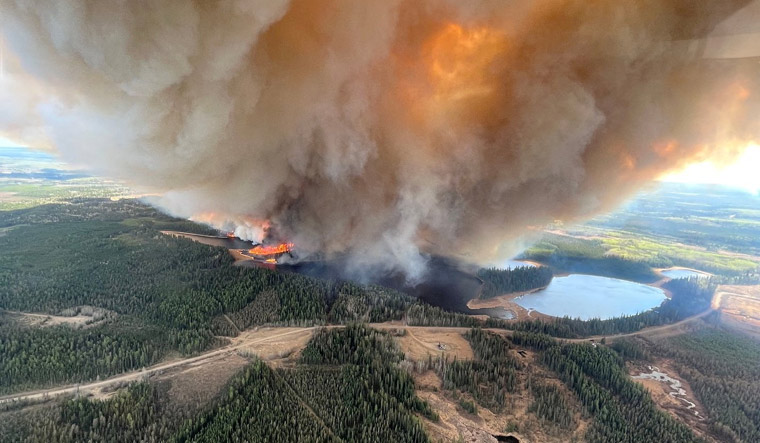 Wildfires spread in Canada's British Columbia- The Week