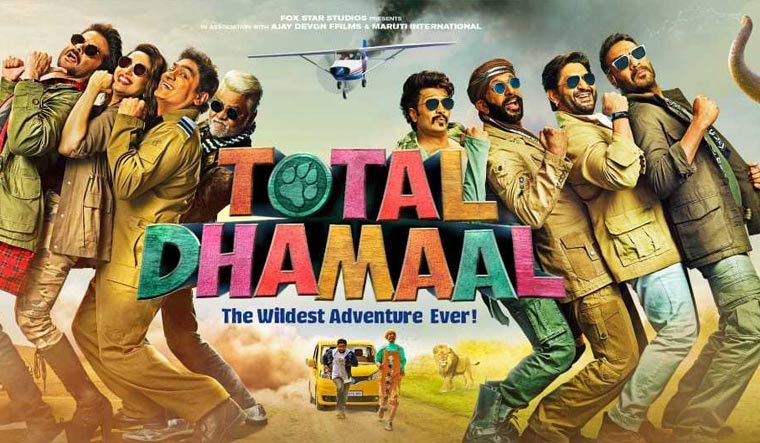total dhamaal movie duration